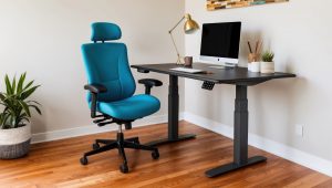 modern-home-office-with-ergonomic-chair-desk-computer-stylish-decor